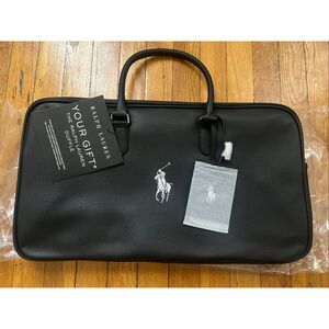 Ralph Lauren Duffle Bag Black One Size Faux Leather